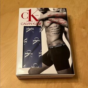 Calvin Klein Blue Boxer Briefs